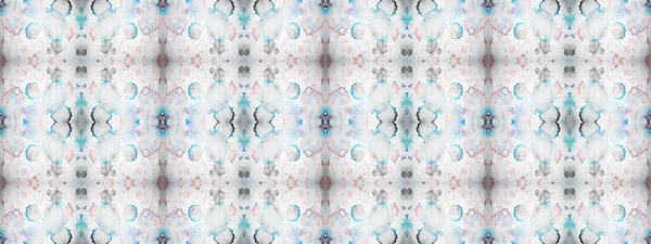 青のブラシ付きテクスチャ 白の繰り返しパターン ピンクダーティアート効果 レッドアクエラレペイント ライラック モダン ローズブラシペイント 灰色の幾何学的なタイル レインボー エスニック — ストック写真