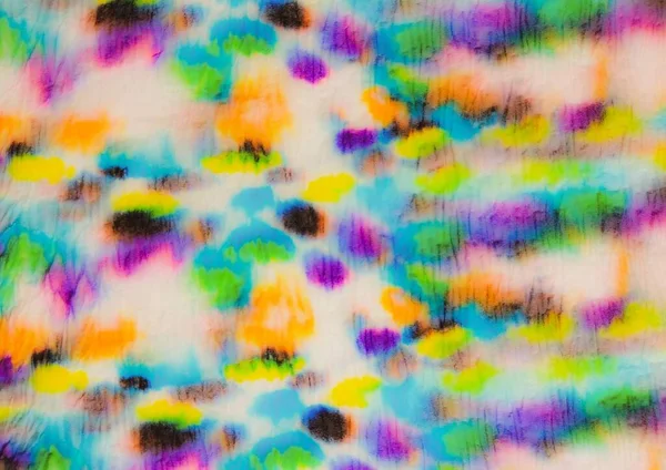 Gray Tie Dye Print Spritzer Aquarell Pinsel Farbig Modern Gefärbt — Stockfoto
