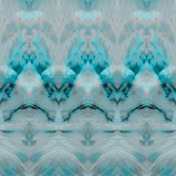 ブラックグレータイダイジグザグ シーダーティアートバナー ホワイトアブストラクト冬 雪の民俗ジグザグ グレーのクリスマスブラシ付きテクスチャ Azure Broshed Silk 青い抽象水彩 雪のネクタイ — ストック写真