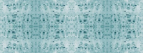 Kék Nyakkendő Zökkenőmentes Kék Hagyományos Művészet Azúrkék Selyem Fényes Kaleidoszkóp — Stock Fotó