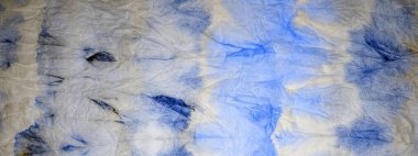 Gri kravat boyası Batik. Suluboya Baskı. Kirli Sanatlar Pankartı. Mavi Kova dokusu. Gökyüzü Graffiti Tarzı. Fırçalanmış kağıt. İndigo Dişli Kağıt. Gri Graffiti Grunge.