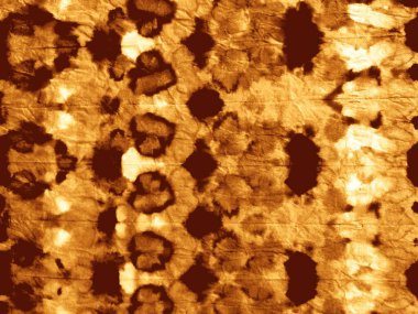 Sarı kravat boyalı batik. Aquarelle Boya Fırçası. Boyanmış Kirli Sanatlar. Hayvan Asidi Soyut Doku. Clay Graffiti Sanatı. Renkli Yağlı Fırça. Pürüzlü fırça boyası. Ochre Graffiti Grunge.