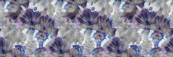Blue Tie Dye Gray Wet Art Pastel Gradient Graffiti White — Fotografia de Stock