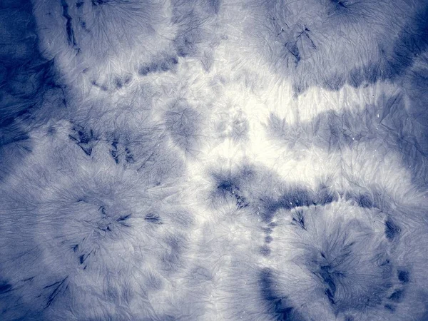 Indigo Tie Barvy Stripes Mořské Špinavé Pozadí Cloud Abstract Paintbrush — Stock fotografie