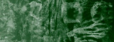 Blur kravat boyası Grunge. Suluboya boya fırçası. Kirli Arkaplan. Su Kova Boyası. Yaprak pürüzlü sanat baskısı. Yeşil Fırçalı Doku. Yeşil Yağ Fırçası. Bulanık Grafik Boyalı. 