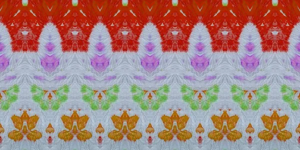 Kerstmis Blauw Etnisch Geverfd Art Rood Gekleurd Effect Grijze Aquareldruk — Stockfoto