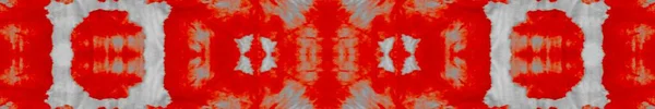 Жахлива Aquarelle Paintbrush Цемент Оґі Мотіф Прикрашені Текстильні Вироби Мессі — стокове фото