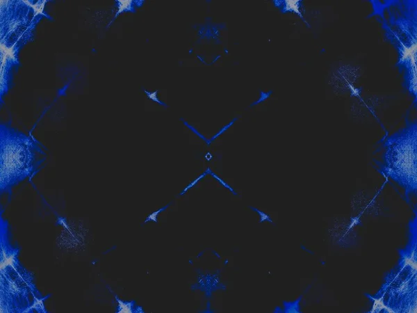 Nocny Farbowany Art Batik Powtarzam Geometryczny Lód Danim Light Dirty — Zdjęcie stockowe