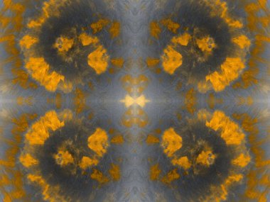 Spot Abstract Mark. Tie Dye Hand Seamless Repeat. Ink Water Brush. Golden Bohemian Water Splotch. Art Geometric Tie Dye Blob. Wash Tie Dye Stroke. Ink Gradient Seamless Spill. Wash Art Pattern.