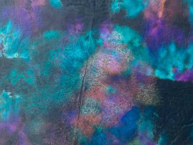 Boyalı Neon Oriental Suluboya. Mavi Çizgili Neon Renkli Doku. Kravat boyası desenli siyah çizgili siyah Grunge. Kırmızı çizgili Ikat deseni. Shibori Dip Deseni. Gri Kravat Boyası Bağlı Parmak izi.