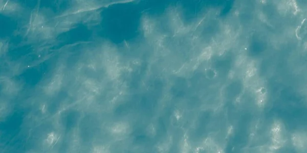 Blue Sea Surface Ocean Marine Paint Abstrakte Wasserfarbe Wassertextur Helles — Stockfoto