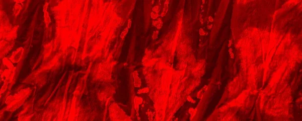 Red Dark Tie Dye Design Red Acid Allover Effect Blood — Stock Photo, Image