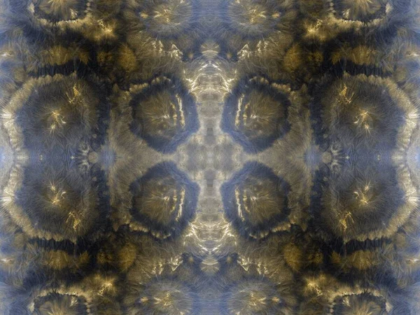 Wash Abstract Gold Spot Tie Dye Stroke Tie Dye Wash — Stock Photo, Image