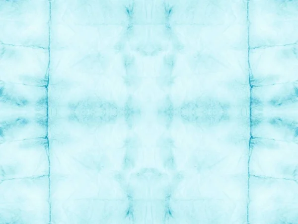 Kék Pont Minta Modern Akvarell Csík Fröccsenés Teal Zökkenőmentes Mark — Stock Fotó