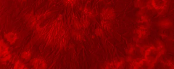 Red Dark Tie Dye Banner Red Warm Tye Dye Splash — Foto Stock