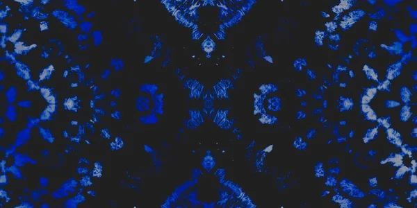 Denim Washed Hintergrund Dark Geometric Repeat White Snowy Effect Grunge — Stockfoto