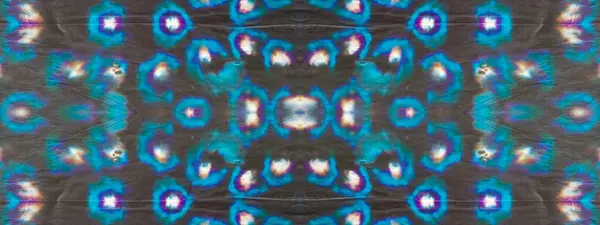 Coğrafi Gökkuşağı Soyut Boyası Sanat Geometrik Akrilik Şareti Çizgisiz Leke — Stok fotoğraf