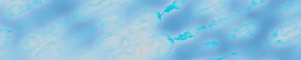 Blue Sky Paint Blue Fluid Hintergrund Blaues Meer Wasser Marine — Stockfoto