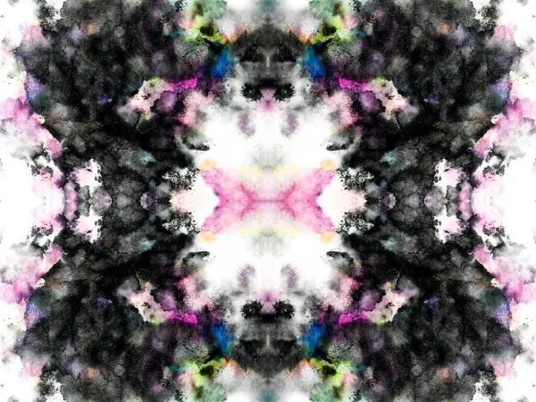 Геометрическая Акриловая Капля Пятнистый Чернильный Рисунок Мойте Tie Dye Grunge — стоковое фото