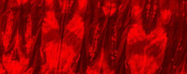 Red Dark Tie Dye Banner. Red Hand Vibrant Murder. Sunny Artistic Mark. Red Transparent Illustration Tiedye Psychedelic Greeting. Plain Spiritual Concept. Colour Halloween Grunge. Pop Gradient Print.