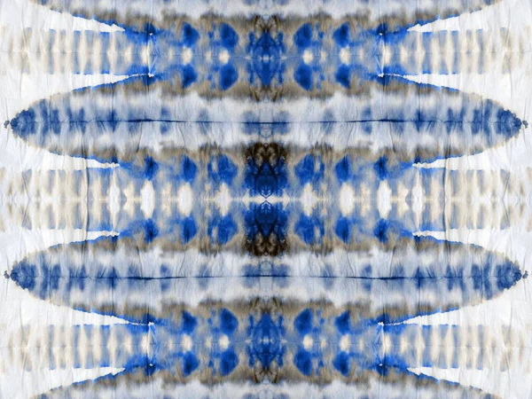 Blue Seamless Spot Wash Stripe Grunge Cepillo Rayas Tinta Tie — Foto de Stock