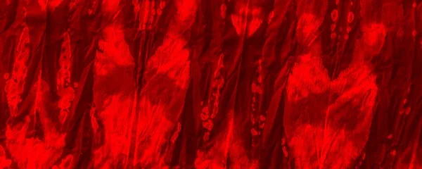 Red Dark Tie Dye Banner Red Hand Vibrant Murder Sunny — Foto Stock