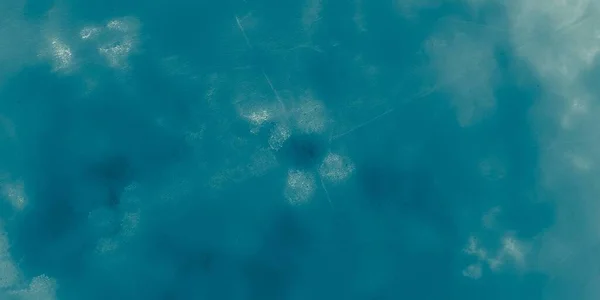 Kék Vízszín Óceánminta Óceáni Utazás Vízilámpa Kefe Azúr Aqua Fényes — Stock Fotó