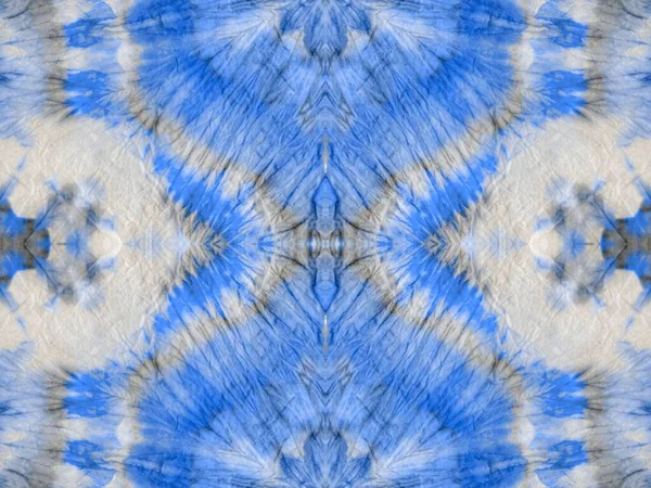 Grå Abstrakt Fläck Blue Tie Dye Stroke Bläck Gradient Sömlös — Stockfoto