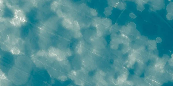 Blå Vattenfärg White Navy Underwater Glitter Från Grå Havet Abstrakt — Stockfoto