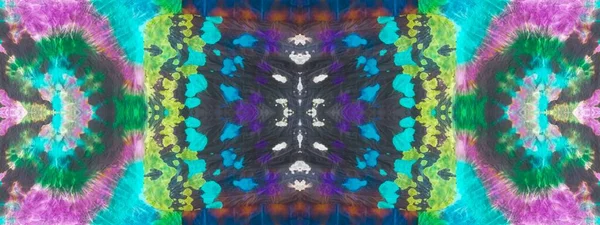 Πινέλο Νερού Μελανιού Πλύσιμο Γραβάτα Dye Επαναλαμβάνω Wet Abstract Seamless — Φωτογραφία Αρχείου