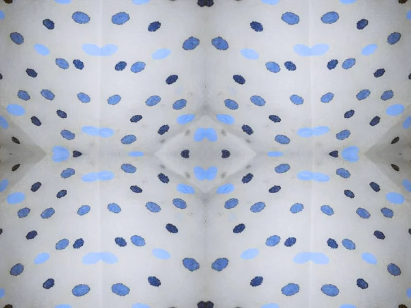 Marca Abstrata Azul Wet Geometric Tye Dye Mark Stripe Gray — Fotografia de Stock