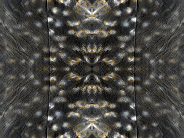 Spot Abstract Gold Dot Black Stain Wash Tie Dye Canvas — Zdjęcie stockowe