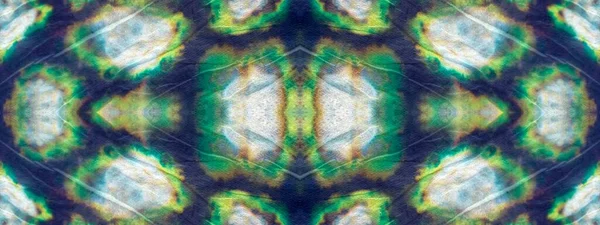Tiedye Aquarelle Floral Pattern Γραμμικό Μοτίβο Μελανιού Τέχνη Multi Χρώμα — Φωτογραφία Αρχείου