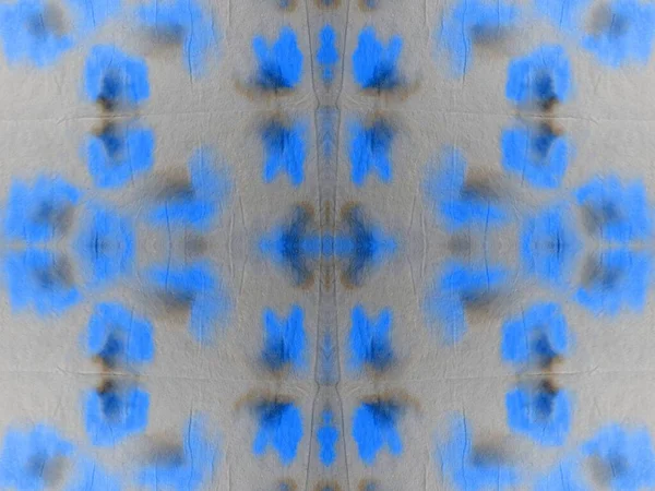 Zökkenőmentes Vonal Stripe Gray Zökkenőmentes Tervezés Kék Nyakkendőfesték Ismétlem Art — Stock Fotó