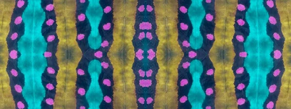 Krawattenfärbemittel Hand Abstrakter Fleck Nass Multi Color Rainbow Spot Pinsel — Stockfoto