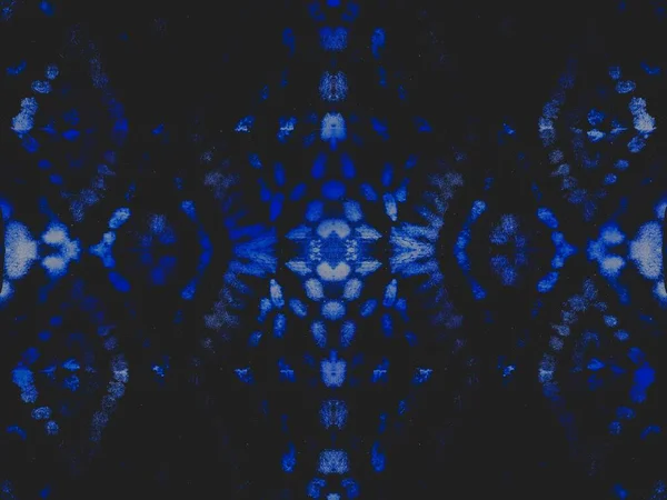 白色洗涤的纹理 星形几何图形 黑烟太空水彩画 冰水彩绘 粗野的涂鸦咕噜声明亮的刷子纹理 蓝色风格的自然 Denim Blurred海报 — 图库照片