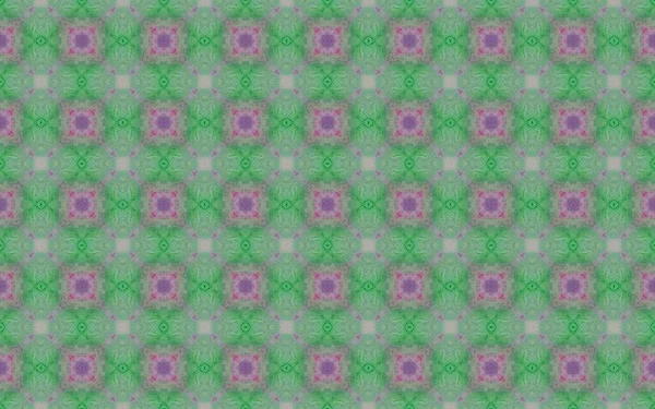 アラベスク幾何学的パターンBoho 色はウズベキスタン民族イカット Ornateモザイク パターン 花色の床 民族バティックタイル スペインのシームレスなデザイン トルコ幾何学的花 Print — ストック写真