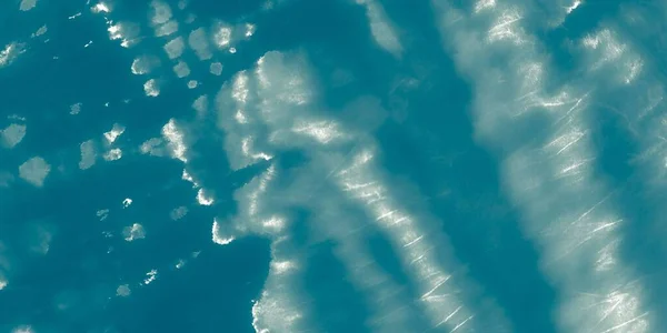 Blå Havsytan Vattenytan Grå Havets Struktur Azure Dye Flytande Färg — Stockfoto