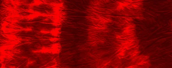 Red Dark Tie Dye Banner Red Dyed Minimal Banner Fiery — Stock Fotó