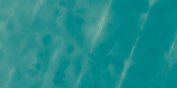 Голубой Галстук Арджент Брайт Пейнт Зеленое Море Водное Знамя Аннотация — стоковое фото