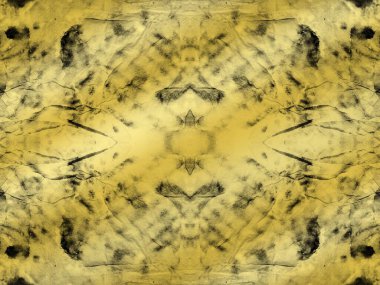 Soyut Kusursuz Altın. Sanat Rengi Lekesi. Koyu Düz Grunge. Geo Arkaplan Tye Boya Blot. Eski Soyut Sıçrama. Mürekkep Gradyan Deseni Yıka. Lüks Bohem Renk Konsepti. Altın Donanma Kusursuz Efekti.