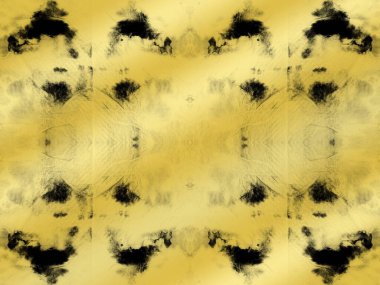 Kusursuz Soyut Leke. Altın Geometrik Renk dokusu. Koyu mürekkep sıçrama deseni. Altın Etkiyi Yıka. Eski Üzücü Vintage Blot. Pürüzsüz Boho Soyut Düzeni. Sanat Tabağı Fırçası. Mürekkep Özeti Dökülmesi.