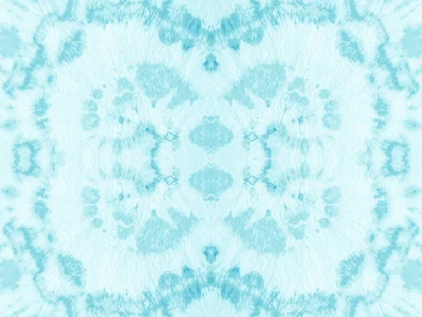 Αφηρημένη Απρόσκοπτη Χύτευση Aqua Tie Dye Canvas Βούρτσα Νερού Μέντα — Φωτογραφία Αρχείου