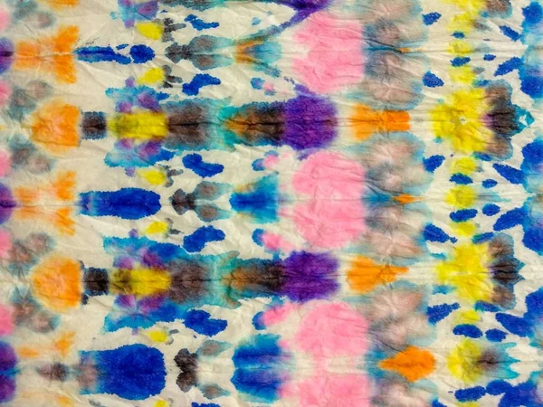 Abstract Watercolour Pattern Colour Shibori Mark Ink Colorful Colorful Splat — Stock Photo, Image