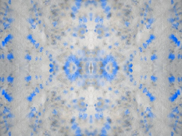 Blue Seamless Spot Эффект Серого Галстука Полосатый Акварель Брызгами Абстрактная — стоковое фото
