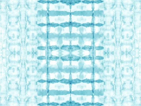 Geo Gradient Abstract Patch Υφαντική Τέχνη Aqua Μπλε Γραβάτα Dye — Φωτογραφία Αρχείου
