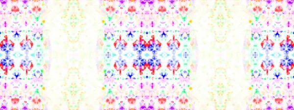 Line Rainbow Canvas Dot Polka Fleck Vorhanden Art Geometric Rainbow — Stockfoto