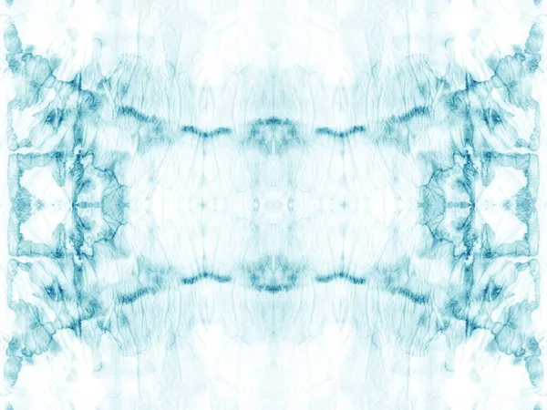 Tiedye Bohemian White Pattern Aqua Art Texture Mint Abstract Spot — Stock Photo, Image