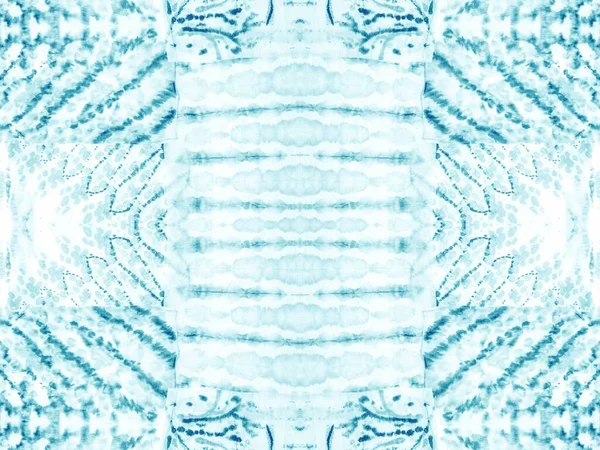 Aqua Abstract Spot Espirro Cor Aquarela Étnica Art Patchwork Colorido — Fotografia de Stock