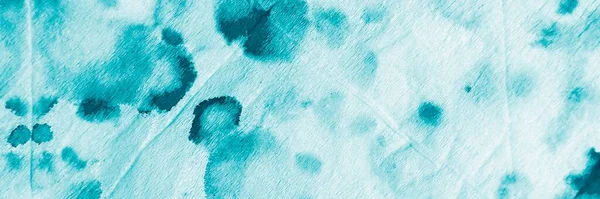 Blue Dirty Abstract Print Grunge Blue Tiedye Abstract Print Papierweißes — Stockfoto
